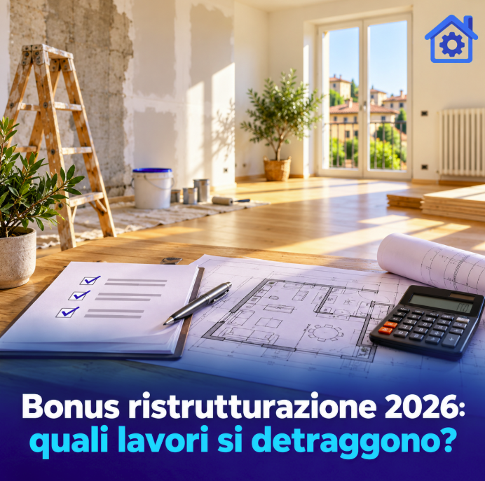 Bonus ristrutturazione 2026: cosa si può detrarre e quali lavori rientrano?