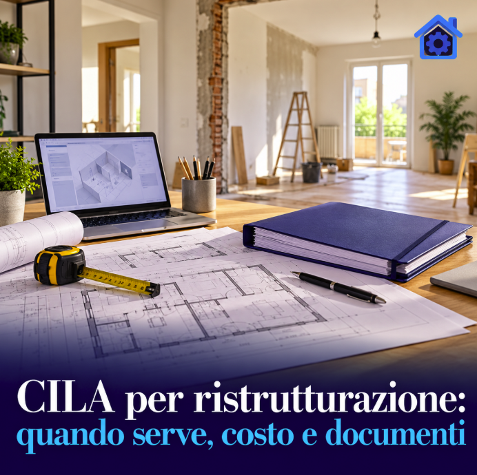 CILA per ristrutturazione: quando serve, costo e documenti