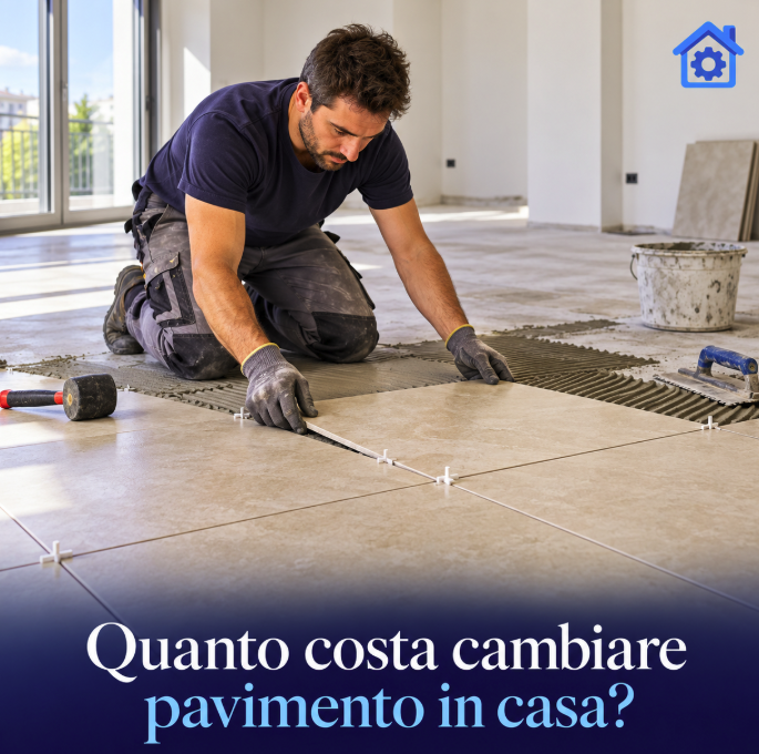 Quanto costa cambiare pavimento in casa?