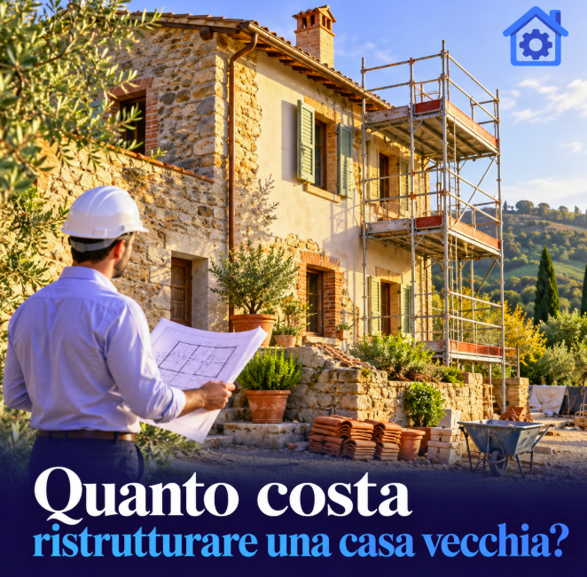 Quanto costa ristrutturare una casa vecchia?